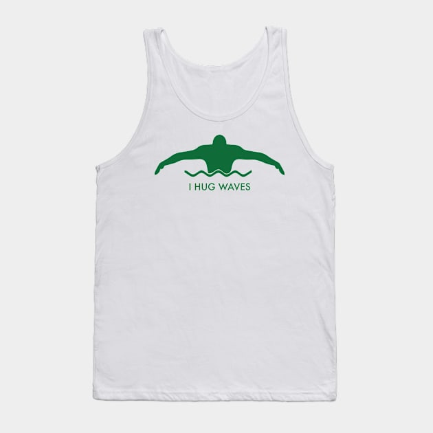 I hug Waves Tank Top by Woodcreek Waves